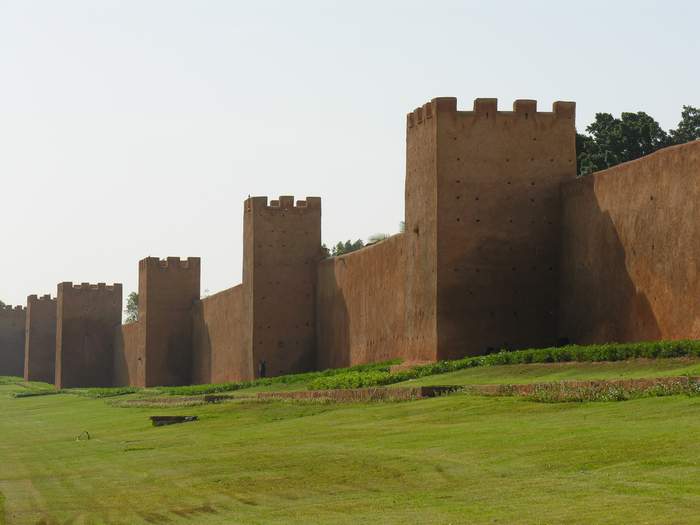 mury otaczajce Rabat